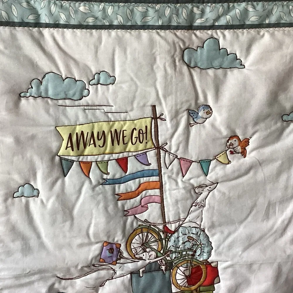 New with Tags Children's Adventure Hand Crafted Quilt